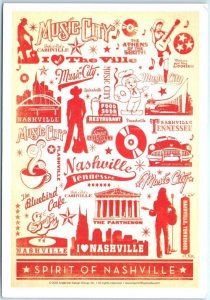 Postcard - Spirit of Nashville, Tennessee