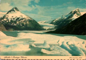 Alaska Portage Glacier South Of Anchorage 1986