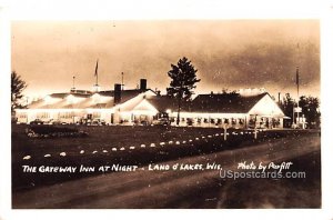 Gateway Inn at Night - Land O Lakes, Wisconsin WI  