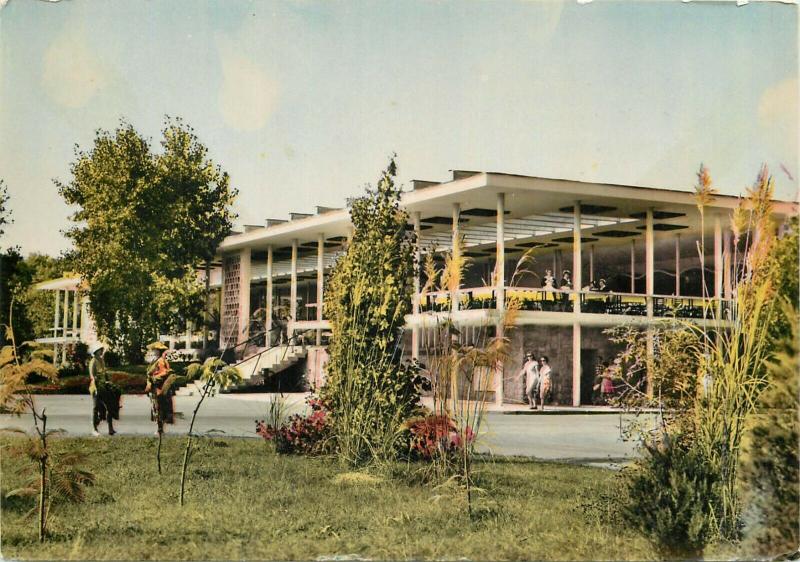 Bulgaria Nessebar casino semi-modern postcard