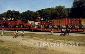 Baraboo Wisconsin, USA Circus World Museum Old Vintage Antique Post Card Post...