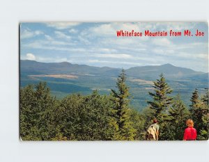 Postcard Whiteface Mountain from Mt. Joe, New York