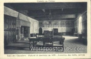 Plafond et Cheminee Chateau de Chillon Swizerland Unused 