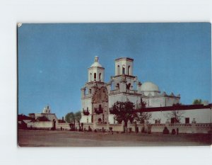 Postcard Mission San Xavier del Bac, Tucson, Arizona