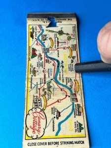 Matchbook Cover Canary Cottage Cincinnati OH Louisville Lexington KY MB168