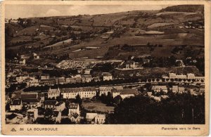 CPA La Bourboule Panorama vers la Gare FRANCE (1302706)