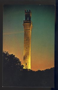 Nantucket, Massachusetts/MA Postcard, The Pilgrim Monument, Cape Cod