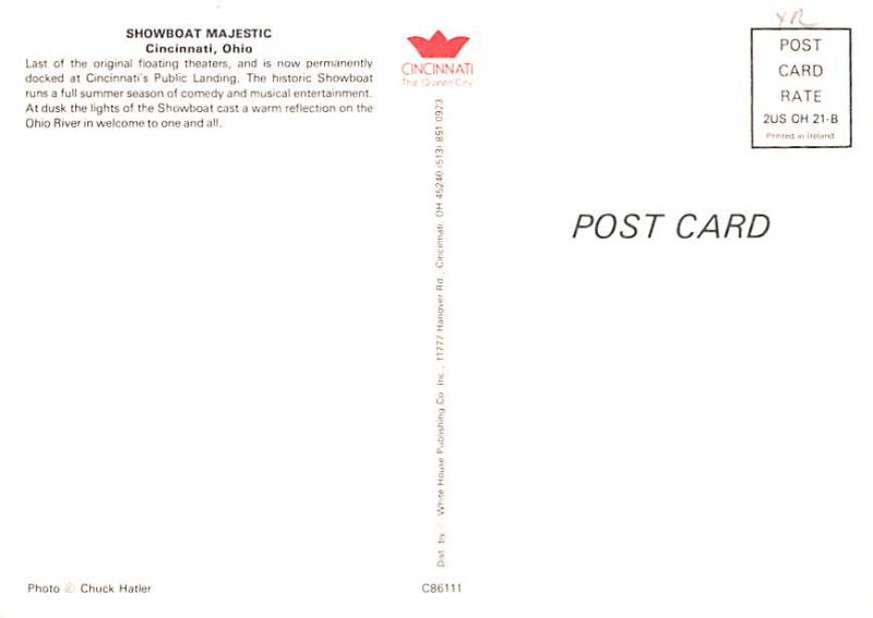 River Showboat - Cincinnati, Ohio