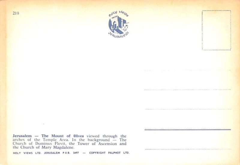 Jerusalem - The Mount of Olives