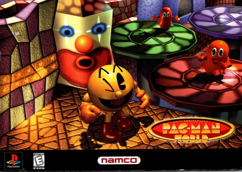 Advertising Pac-Man World 2005