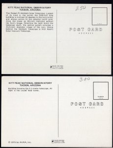 (2) Arizona TUCSON Kitt Peak National Observatory Solar Telescope - Chrome