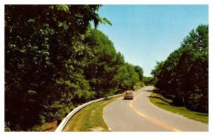Postcard ROAD SCENE Between Peapack & Gladstone New Jersey NJ AT3331