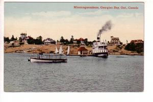 Minnicoganashene, Georgian Bay, Ontario, Steamer Ferry
