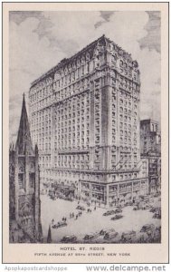 New York City Hotel Saint Regis Fifth Avenue At 55th Street Albertype