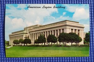 Vintage American Legion Building National Headquarters Indianapolis IN Postcard