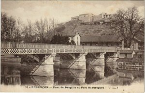 CPA Besancon Pont Bregille et Fort Beuaregard FRANCE (1099078)