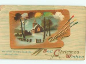 Divided-Back GREAT SCENE Greeting Postcard AA6889