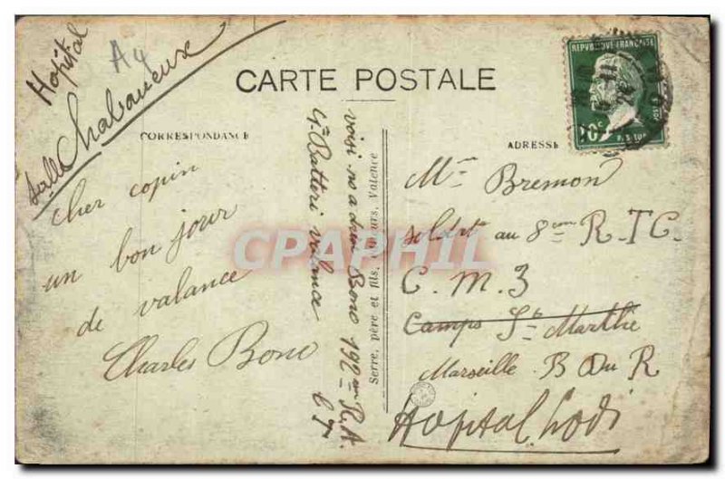 Old Postcard Valencia Avenue Victor Hugo