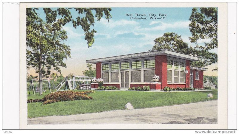 Exterior, Rest Haven, City Park, Columbus,  Wisconsin, 00-10s