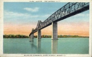 Mississippi River Bridge - Cairo, Illinois IL