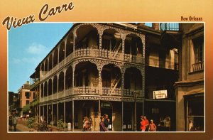 Vintage Postcard Labranche Building Vieux Carre New Orleans Louisiana LA
