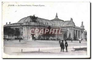 Postcard Old Paris Grand Palais Champs Elysees