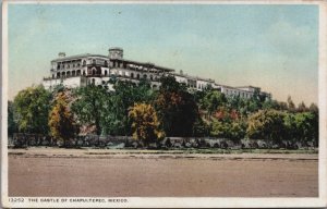 Mexico Chapultepec Castle Mexico City Vintage Postcard C133