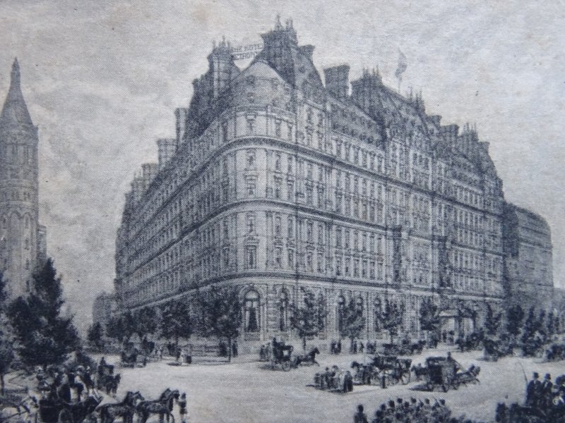 London THE HOTEL METROPOLE c1904 UB Postcard