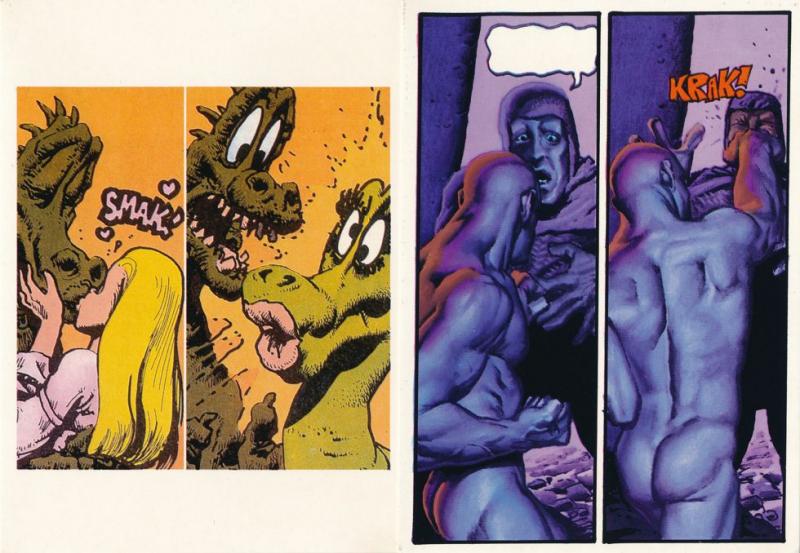 (6 cards) Richard Corben Comic Book Artist Illustrator - Prints on Postcards