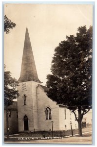 c1910's M. E. Church Erie County Alden New York NY RPPC Photo Antique Postcard 