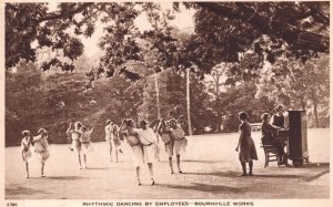 Bourneville Works Birmingham Maypole Pagan Dancing Antique Postcard