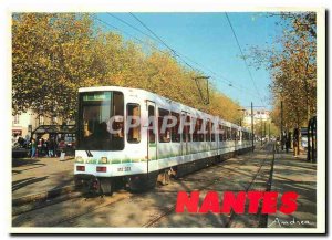 Postcard Nantes Modern Tramway