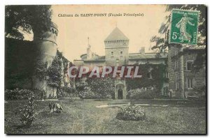 Old Postcard Chateau of Saint Point Main Facade