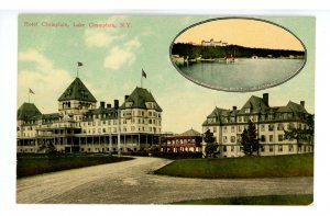 NY - Lake Champlain. Hotel Champlain