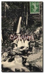 Old Postcard Belfort Waterfall & # 39eau Pres du Ballon d & # 39Alsace