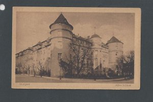 Post Card Antique Ca 1912 Stutgart Germany Altes Schloss Photoprint