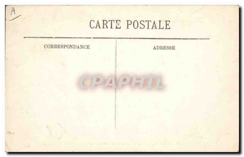 Old Postcard Mont Saint Michel The Car Genets