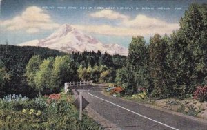 Mount Hood From Mount Hood Loop Highway In Scenic Mount Hood Oregon