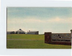 Postcard The Cape Cod National Seashore Visitor Center at Eastham MA USA