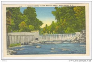 Patterson School Dam on Buffalo Creek, near Lenoir, North Carolina, 30-40s