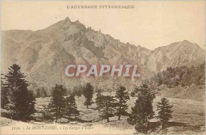 Old Postcard Mont Dore Hell Gorge