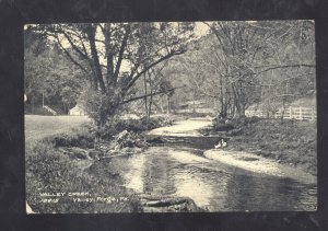 VALLEY FORGE PENNSYLVANIA PA. VALLEY CREEK VINTAGE POSTCARD