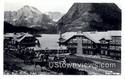 Real Photo - Many Glacier Hotel - Misc, Montana MT  