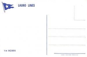 TN Roma Lauro Line Ship 