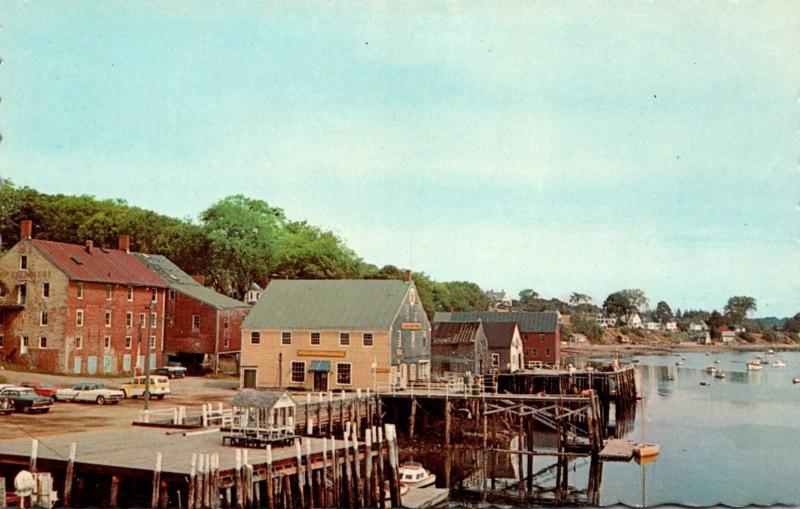 Maine Castine Waterfront View