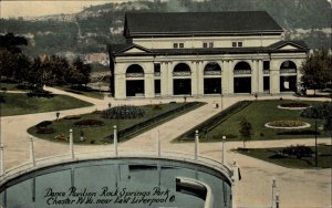 Chester West Virginia WV Birdseye View c1910s Postcard