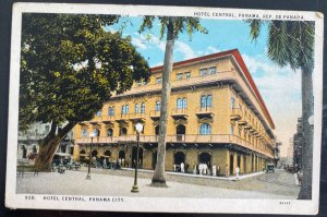 Mint Panama picture postcard PPC Hotel Central Panama City