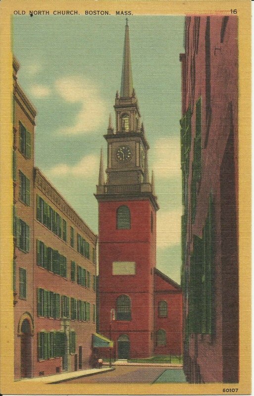 Boston, Mass., Old North Church