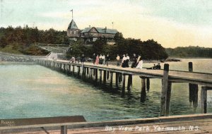 Vintage Postcard Bay View Park Yarmouth N.S. Nova Scotia Canada CAN