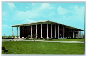 c1960's Richmond Municipal Building Exterior 1969 Indiana IN Unposted Postcard 